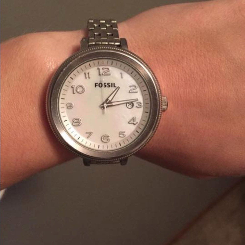 Silver Women’s Fossil Watch